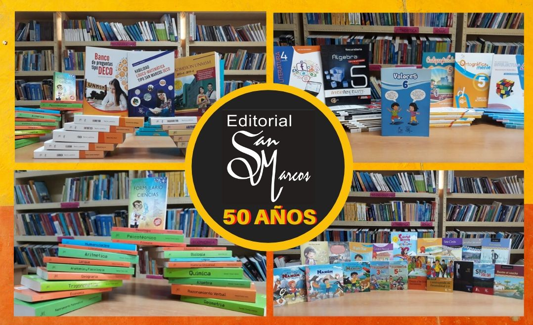 50 Años Editorial San Marcos 